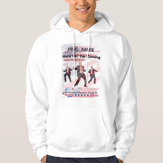 Donald Trump Manar Hoodie (Framsida)