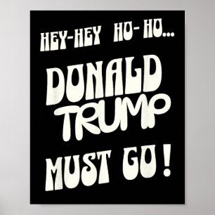 Donald Trump Måste Gå Ingen Kung Ingen Auktoritär Poster