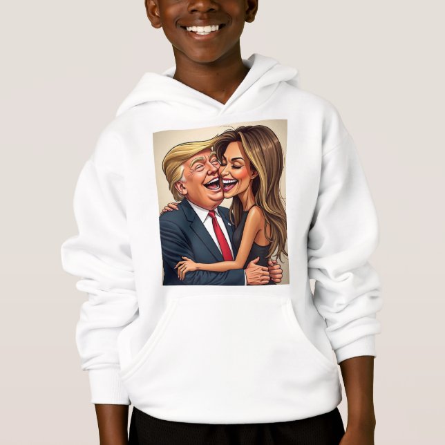 Donald Trump melania Trump T Shirt (Framsida)