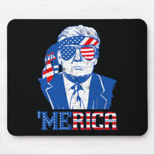 Donald Trump Merica Trump Sungl US Flagga 4th of J Musmatta
