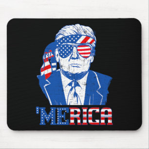 Donald Trump Merica Trump Sungl US Flagga 4th of J Musmatta