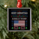 Donald Trump Merry Corruptmas Helgdag Julgransprydnad Metall (Tree)