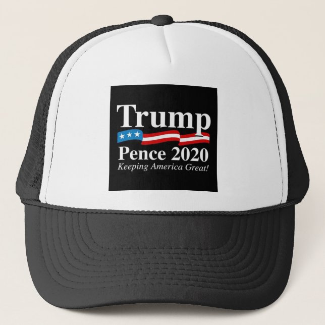 Donald Trump Mike Pence 2020-Truckerkepsen Keps (Framsida)