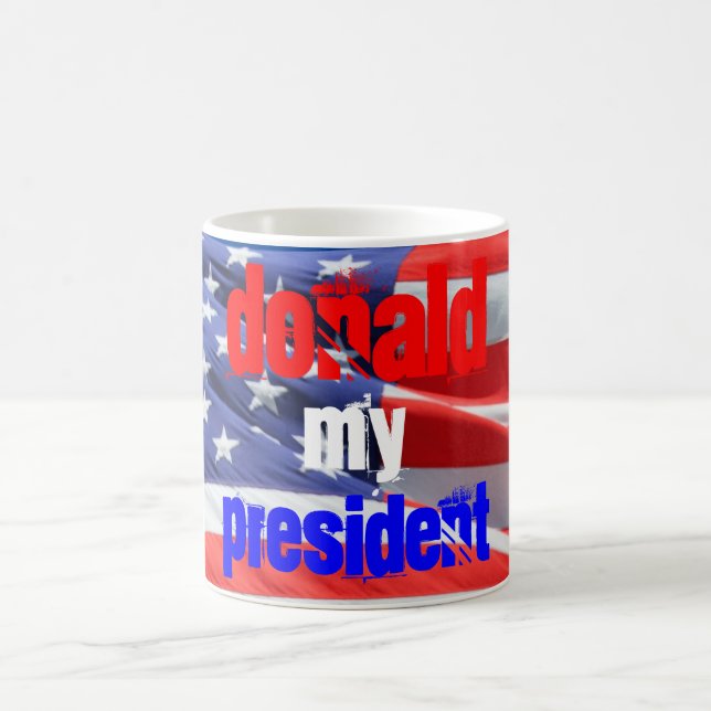 Donald Trump Min president, Val 2016 Kaffemugg (Center)
