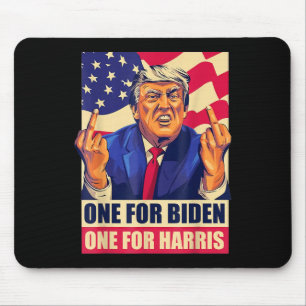 Donald Trump Mitten Finger Biden Harris America Re Musmatta
