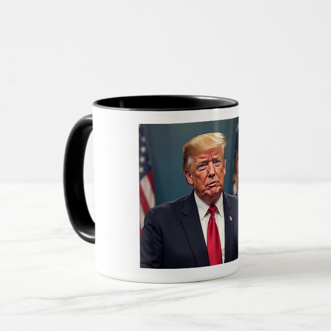 Donald Trump Mugg (Framsida vänster)