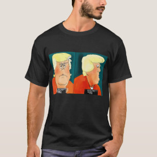 Donald Trump Mugg Shot Funny Dumpa Trump Humor T Shirt