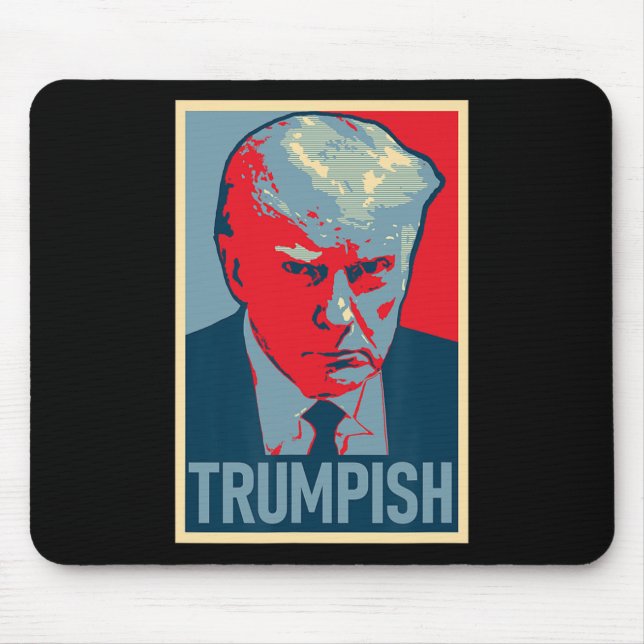 Donald Trump Mugg Shot Musmatta (Framsidan)