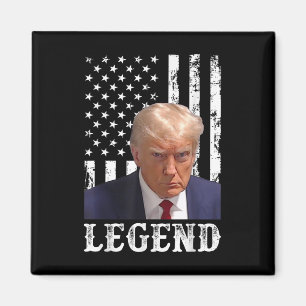 Donald Trump Mugg Shot President Legend American F Magnet