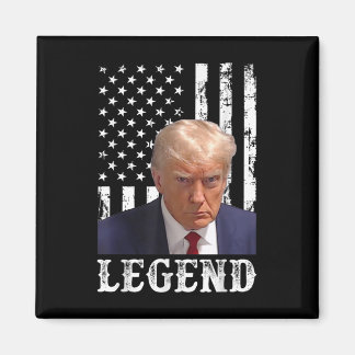Donald Trump Mugg Shot President Legend American F Magnet