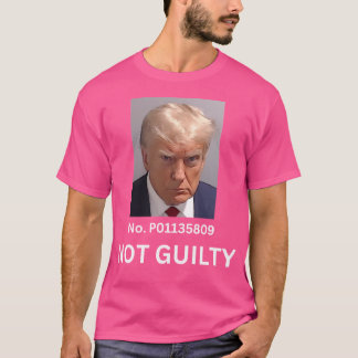 Donald Trump Mugg Shot T Shirt