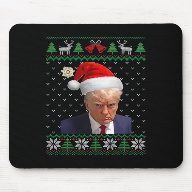 Donald Trump Mugg Shot Ugly God jul Musmatta (Framsidan)