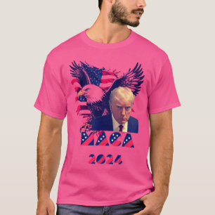 Donald Trump Mugshot Maga 2024 Patriot T Shirt