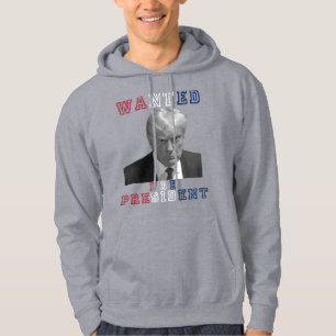 Donald Trump Mugshot ville ha president 2024 Hoodie
