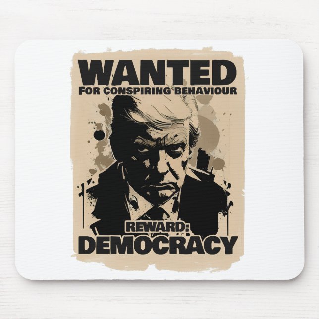 Donald Trump Mugshot Wanted Poster - Georgia Count Musmatta (Framsidan)