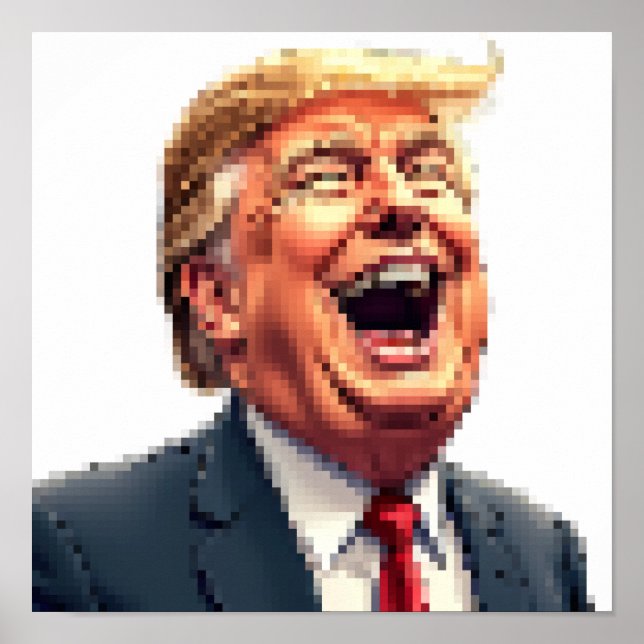 Donald Trump NFT Poster (Framsidan)