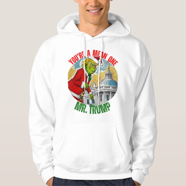 DONALD TRUMP - NI ÄR ETT ELAK, HERR. TRUMP HOODIE (Framsida)