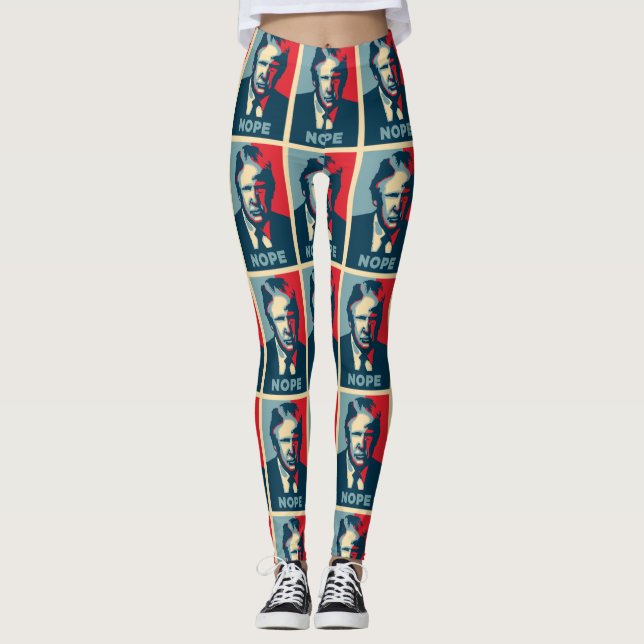 donald trump nope leggage leggings (Framsida)