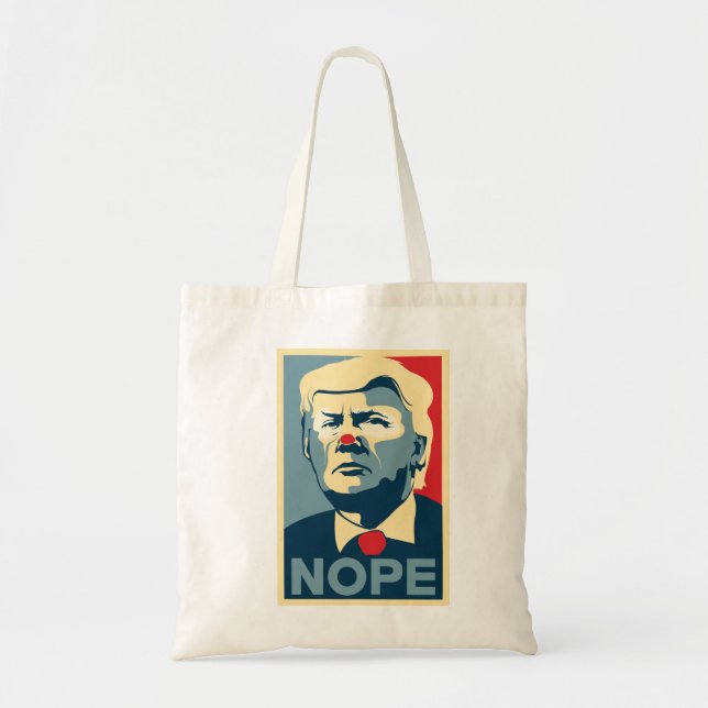 Donald Trump "NOPE" toto Tygkasse (Framsidan)