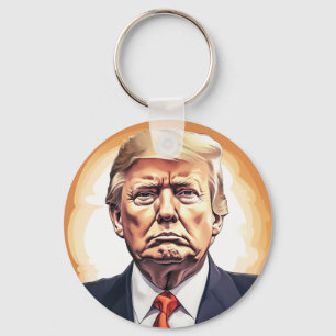 Donald Trump Nyckelring