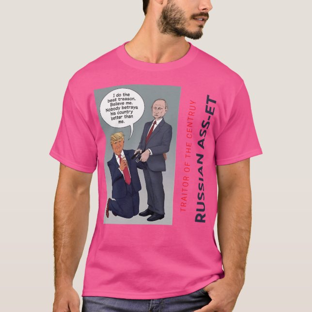 Donald Trump och Putin T Shirt (Framsida)