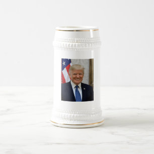Donald Trump Officiell President Porträtt Val Sejdel