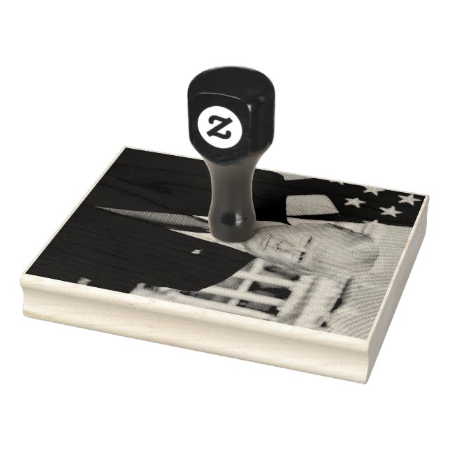 Donald Trump Officiell Presidenten Porträtt Stämpel (Stämpel)