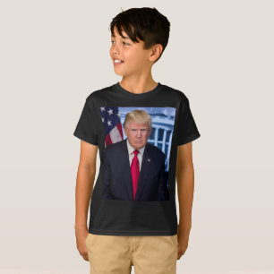 Donald Trump Officiell Presidenten Porträtt T Shirt