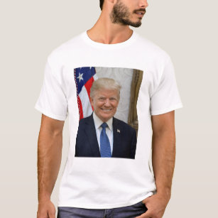 Donald Trump officiellt presidents- porträtt T Shirt