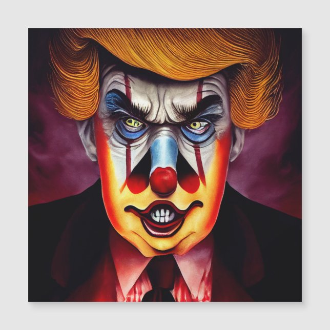 Donald Trump onde clown (Framsida)
