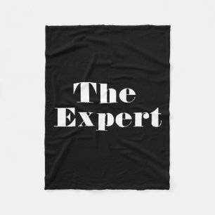 Donald Trump Ordförande Expert Funny Fleecefilt