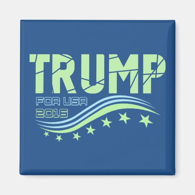 Donald Trump Ordförande Magnet (Framsidan)