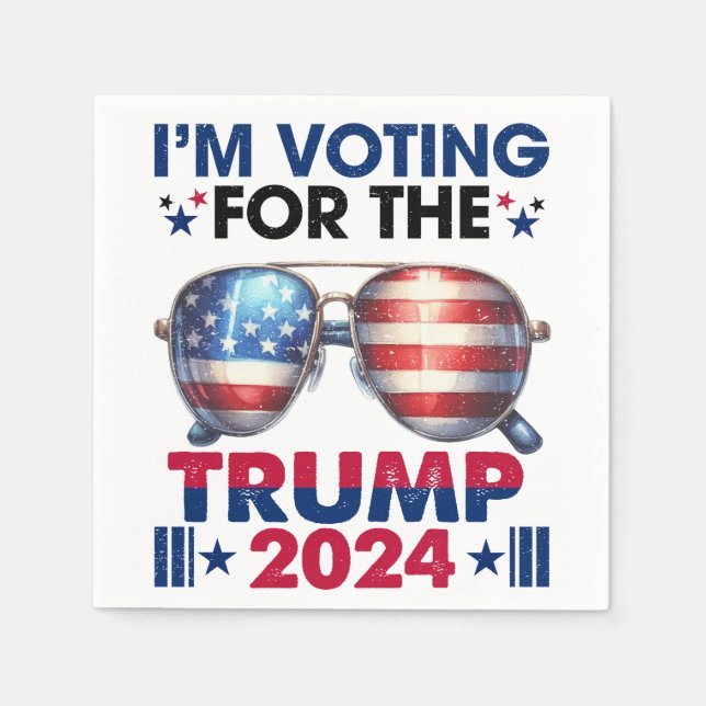 Donald Trump Pappersservett (Framsidan)