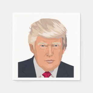DONALD TRUMP PAPPERSSERVETT