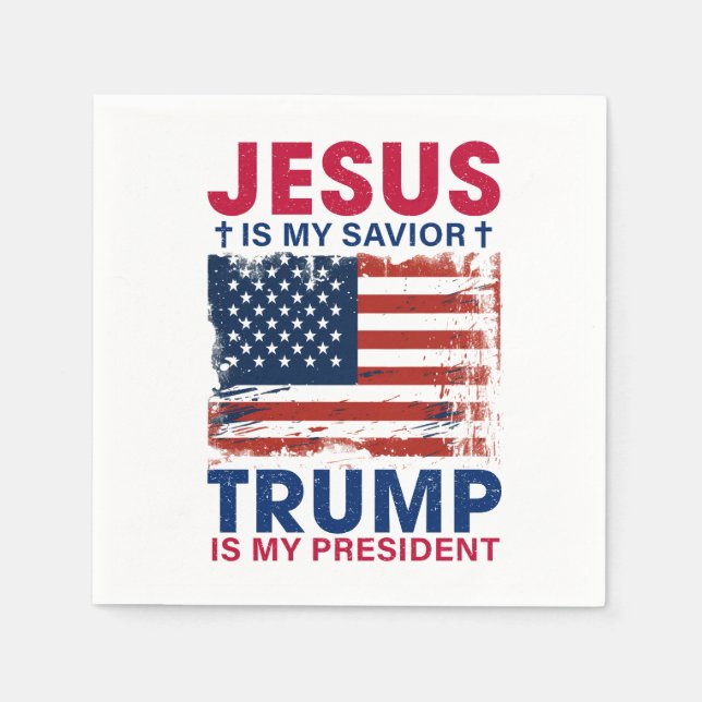 Donald Trump Pappersservett (Framsidan)