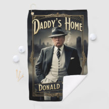 Donald Trump Pappor Home Funny MAGA Movie Poster