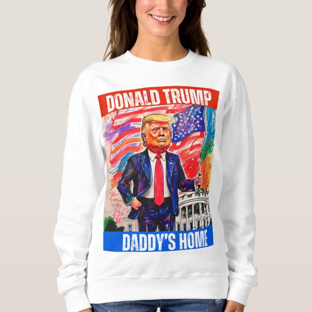 DONALD TRUMP - PAPPOR TRUMP T SHIRT (Framsida)