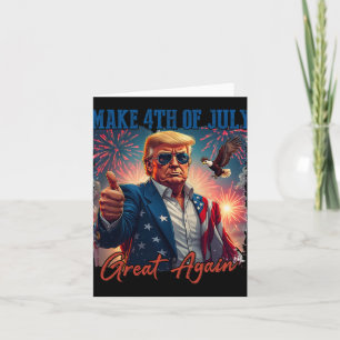 Donald Trump Patriotic Fireworks, 4:e juli G Kort