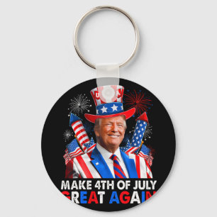 Donald Trump Patriotic Fireworks, 4:e juli G Nyckelring
