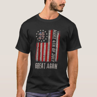 Donald Trump Patriotic Fireworks, 4:e juli G T Shirt