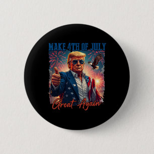 Donald Trump Patriotisk Fyrverkeri Gör 4:e Juli G Knapp