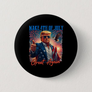 Donald Trump Patriotisk Fyrverkeri Gör 4 Juli G Knapp