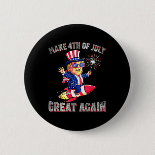 Donald Trump Patriotisk Fyrverkeri Gör 4e Juli G Knapp