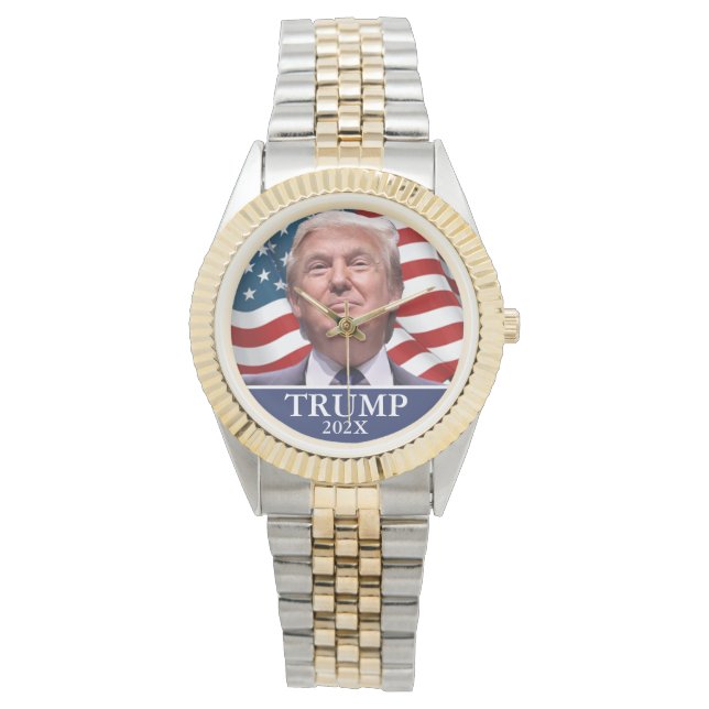 Donald Trump Personlig Namn Armbandsur (Framsida)