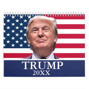 Donald Trump Photo Monthly Calendar Kalender
