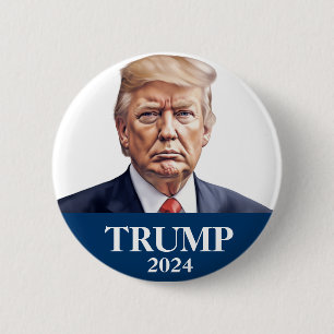 Donald Trump Photo - ordförande nog - Pinbak Knapp