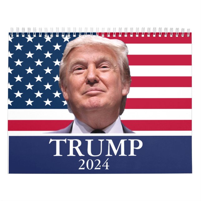 Donald Trump Photo - President 2024 Kalender (Omslag)