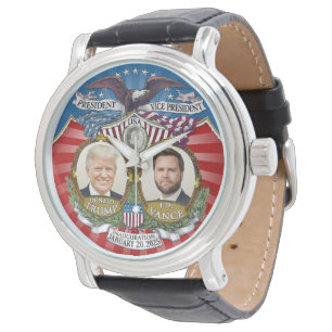 Donald Trump Photo - President Inauguration Armbandsur