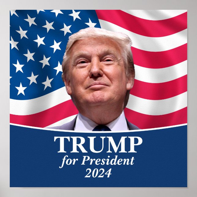 Donald Trump Photo - President Poster (Framsidan)