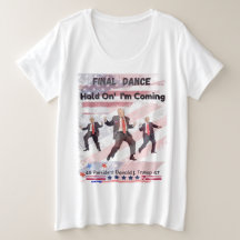 Donald Trump Plus Storlek Womans T-Shirt